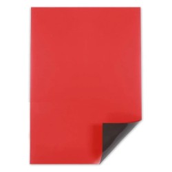 ورق مگنت (Red PVC Shiny) 600✘400✘0.5
