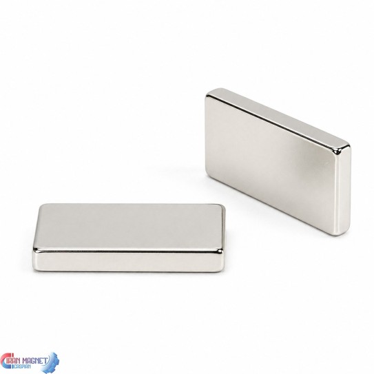 آهنربای نئودیمیوم بلوکی N52 | مگنت 5×20×40 بسیار قوی