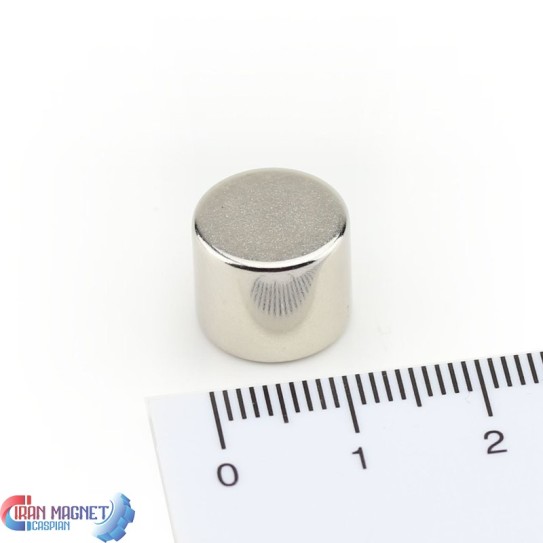 آهنربای نئودیمیوم استوانه‌ای N52 | مگنت Ø12×10 بسیار قوی