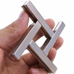آهنربا نئودیمیوم 5×10×50 گرید N52 | مگنت صنعتی فوق قوی