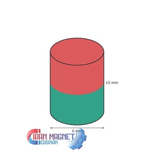 آهن ربا ND 6X10