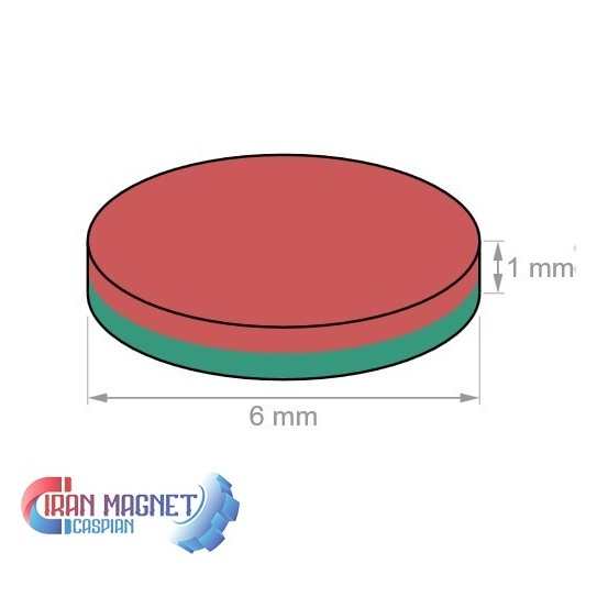 آهنربا  6X1 گرید 42