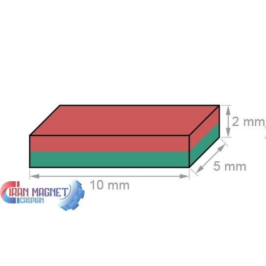 آهنربا 2*5*10 گرید 42