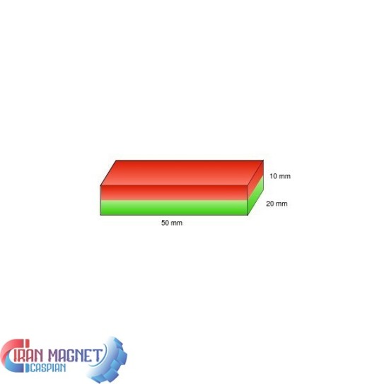 آهن ربا ND 50X20X10 